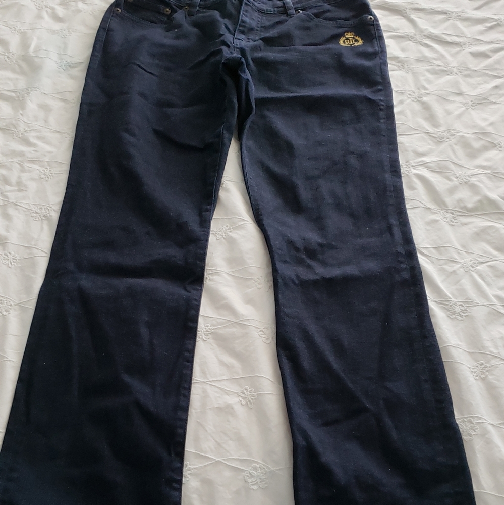 Ralph Lauren indigo straight leg jeans